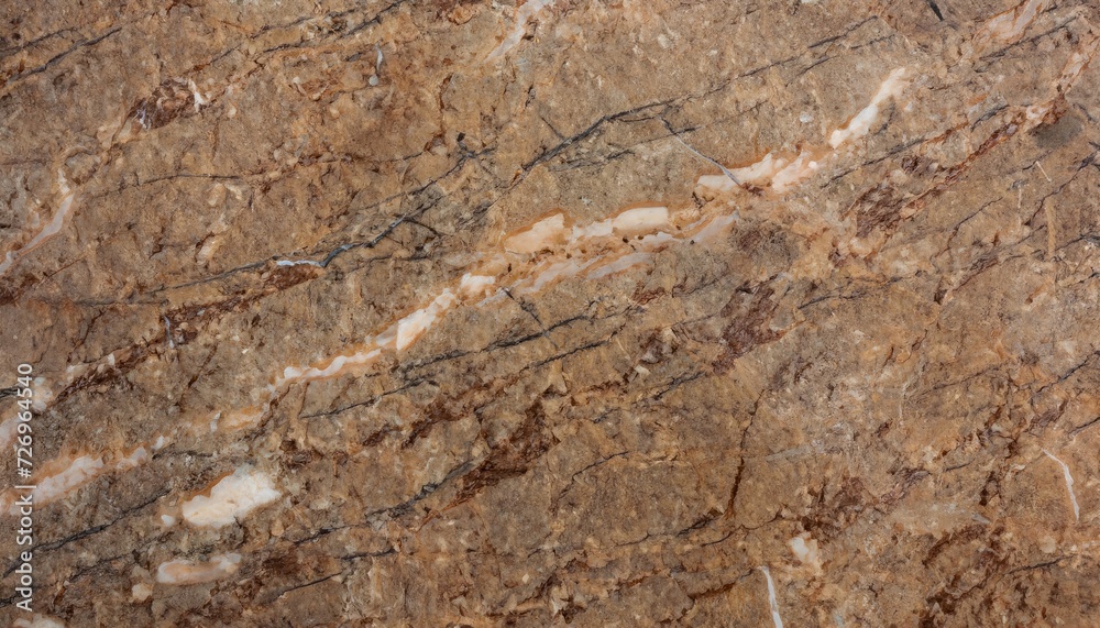 the surface of the marble with a brown tint