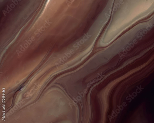 the surface of the marble with a brown tint