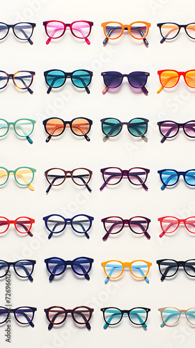 Variety in Vision: An Extensive Collection of Diverse Eyeglass Frames and Designs