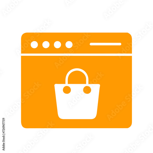 E Commerce Online Store Icon