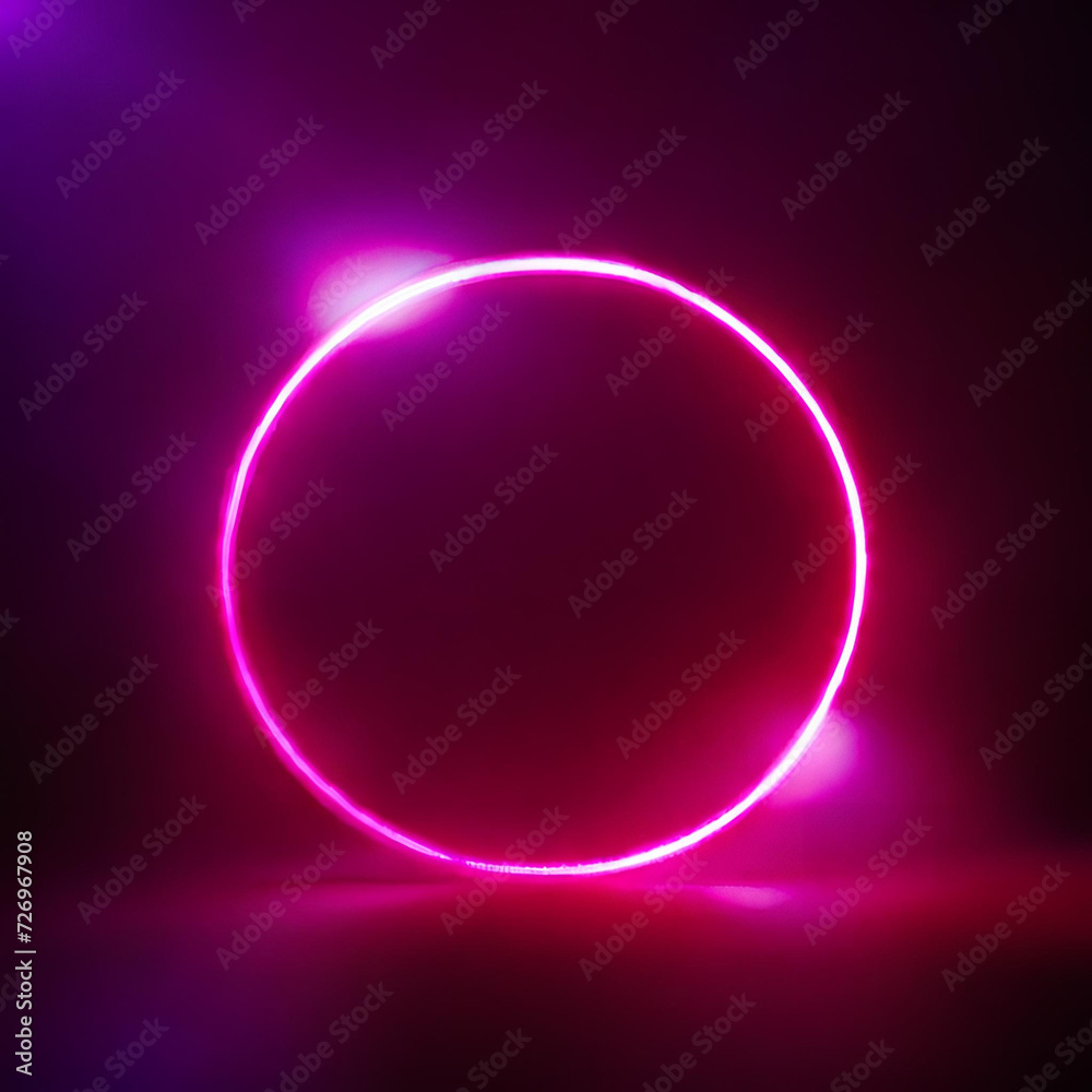 3d render of a glowing sphere on black background