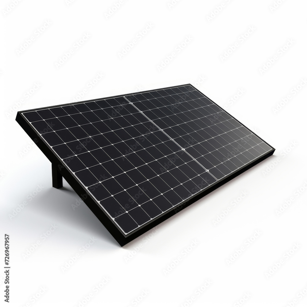 solar panel isolated on white background solar panel isolated on white background