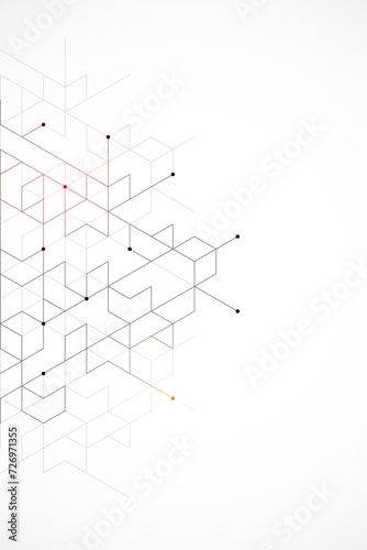 Creative idea of modern design with abstract geometric background. Minimalistic vector texture with polygonal pattern