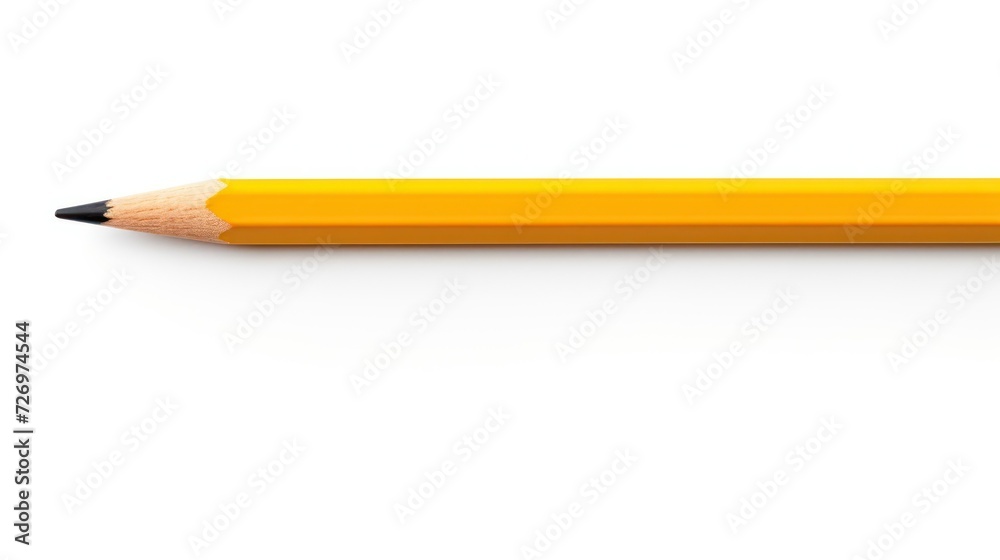 pencil isolated on white background