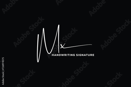 MX initials Handwriting signature logo. MX Hand drawn Calligraphy lettering Vector. MX letter real estate  beauty  photography letter logo design.
