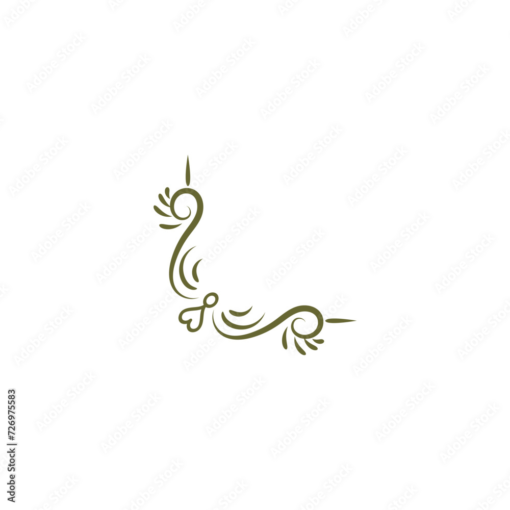 vector corner islamic element arabic vector corner islamic element arabic
