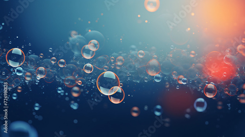 Background with bubbles
