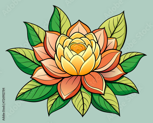 Flower flowers plant blossom herb perennial floret floweret inflorescence beautiful perfect lowely vector
