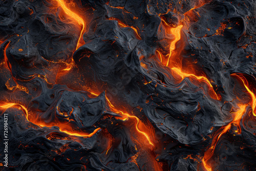 Lava texture fire background 