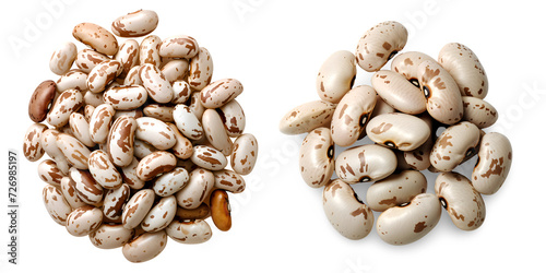 pinto Beans isolated on transparent background
