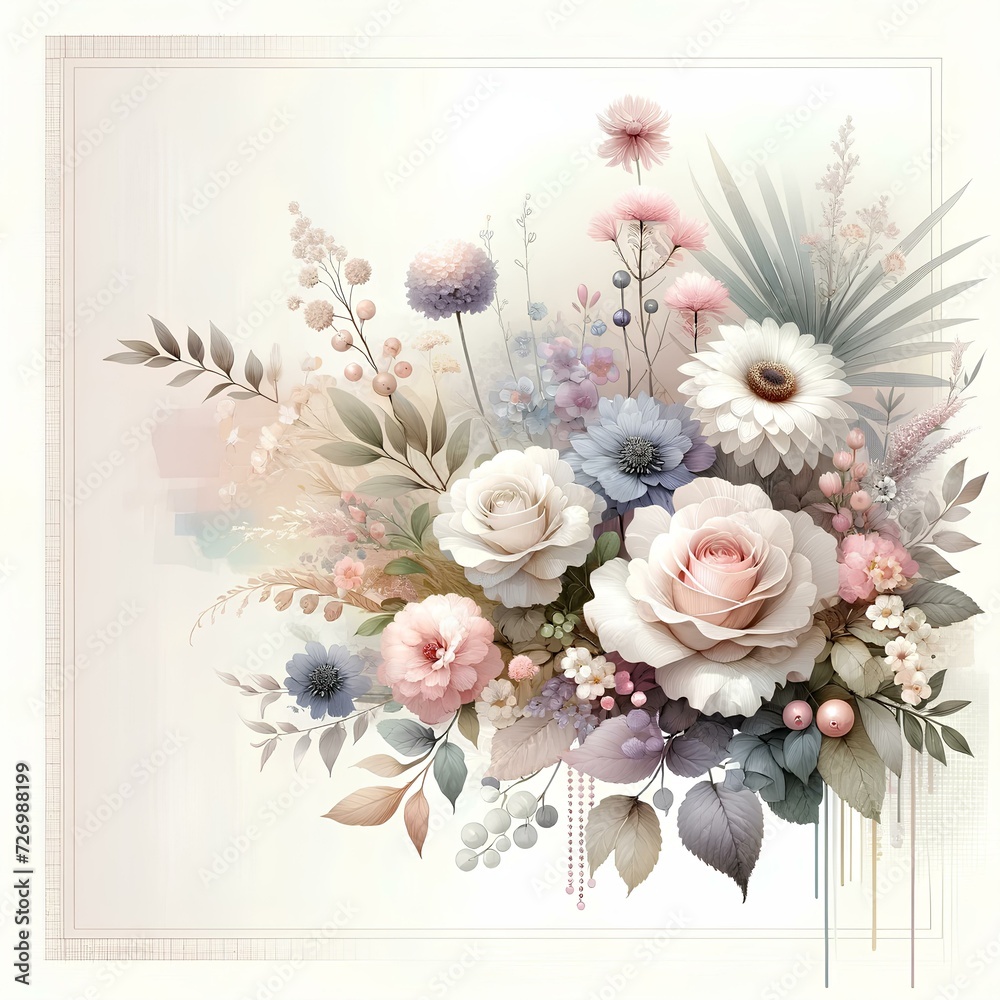 Obraz premium Floral Elegance