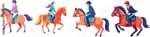 horseback riding with rider on rearing horse