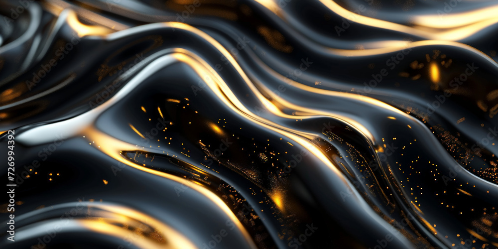 Liquid Gold: Abstract Background Liquid Gold: Abstract Background