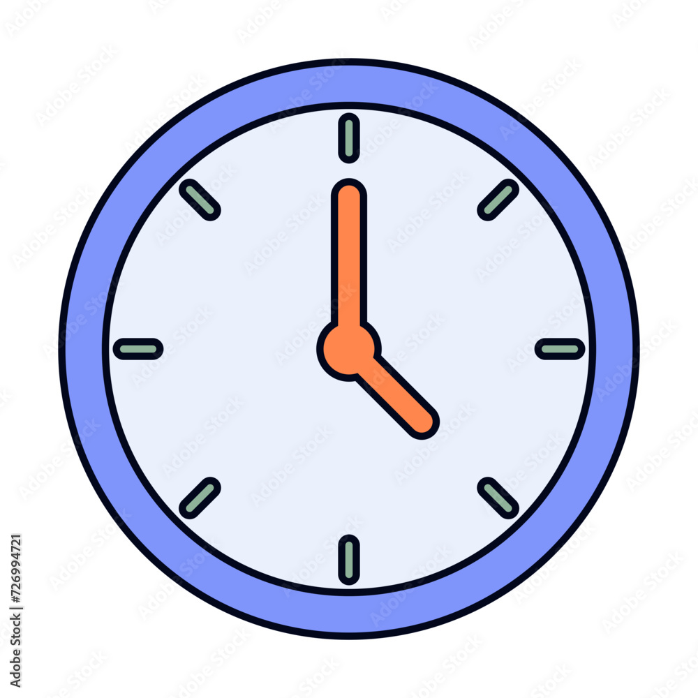 clock icon illustration clock icon illustration