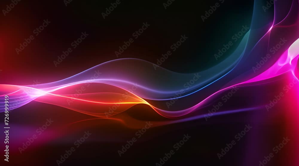 Abstract colorful flowable neon light background Abstract colorful flowable neon light background
