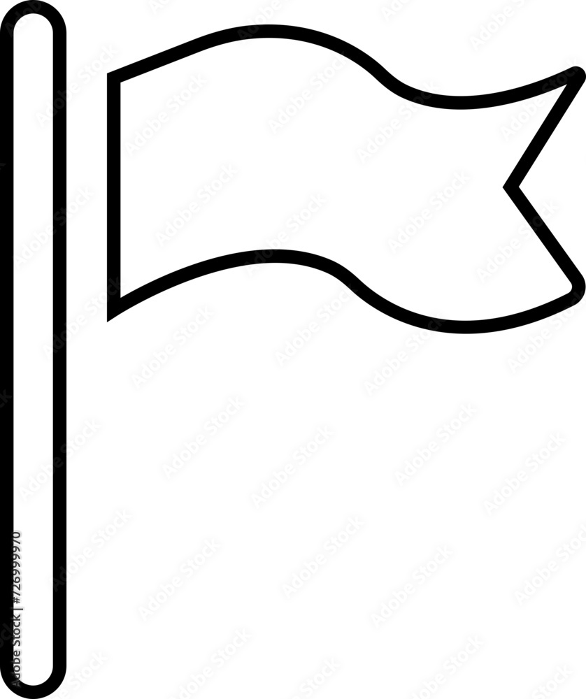 Flag black line icon. Outline vector isolated on transparent background. Waving Flag icons for Banners, Presentations, Web Pages. Simple logo for graphic and web design Flag black line icon. Outline vector isolated on transparent background. Waving Flag icons for Banners, Presentations, Web Pages. Simple logo for graphic and web design