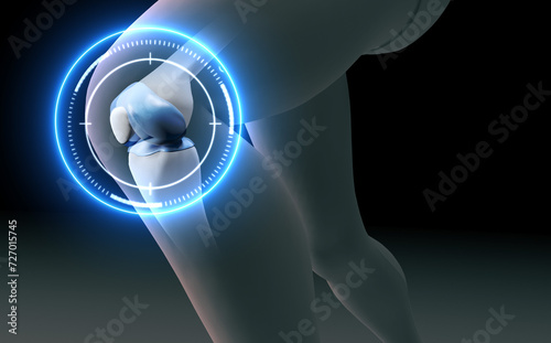 back and joint bone healing and collagen boosting bones. 3D rendering