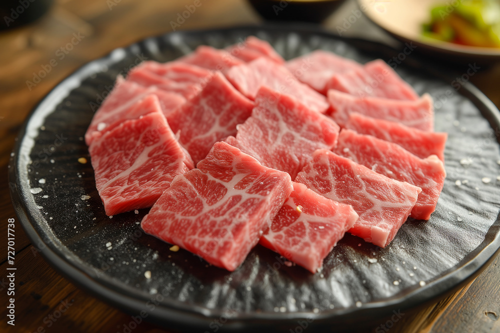 Marbled Beef Slices for Barbecue Marbled Beef Slices for Barbecue
