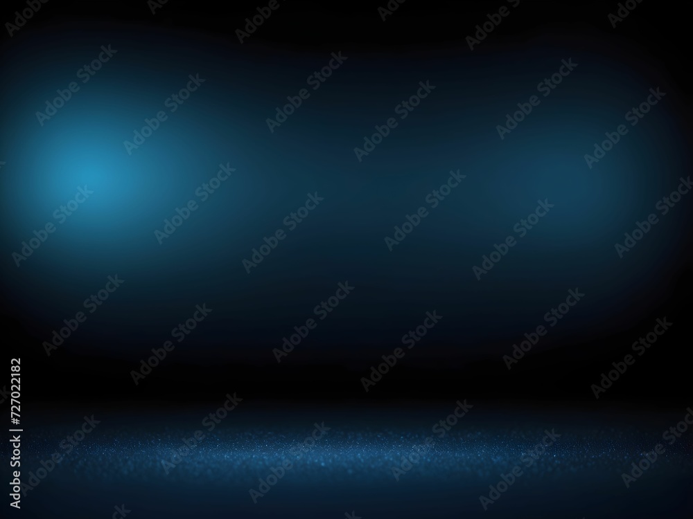 bright light and glow of the background, color gradient, black blue bokeh, ordinary simple grainy noise, rough empty space