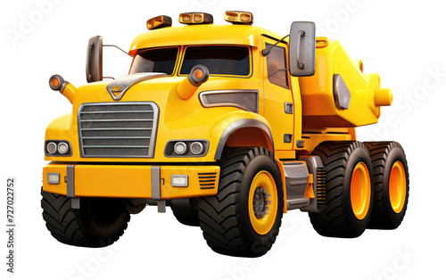 Blaze and the Monster Machines Vehicle Worker Truck Isolated on transparent background.