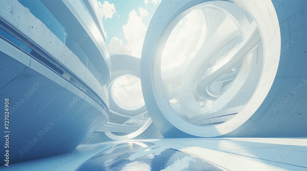 A series of mesmerizing 3D renders that capture the essence of abstract ...