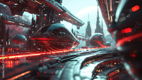 Experience a surreal journey through time and space with these mesmerizing futuristic 3D renders. Inspired by abstract concepts and avant-garde aesthetics, each image showcases the limitless © stocker