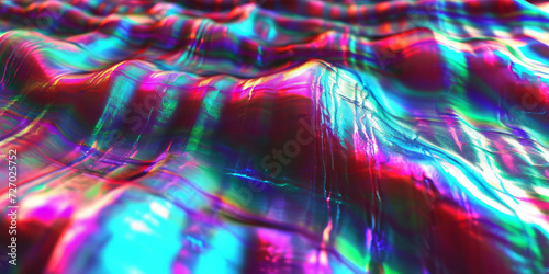 Wallpaper Mural Vivid Holographic Fluidity Torontodigital.ca