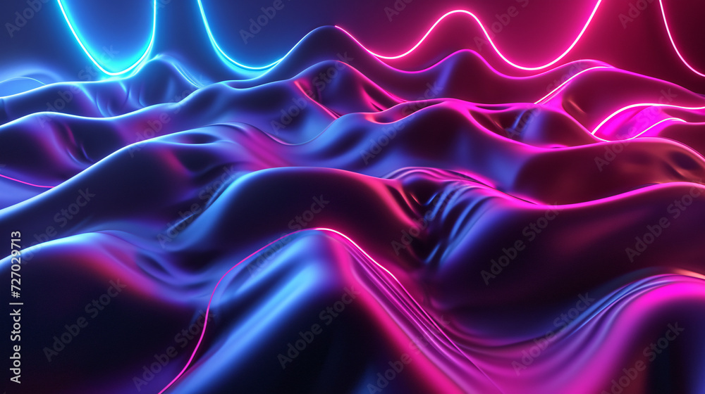 Abstract gradient wavy curve background, abstract graphic poster PPT background Abstract gradient wavy curve background, abstract graphic poster PPT background