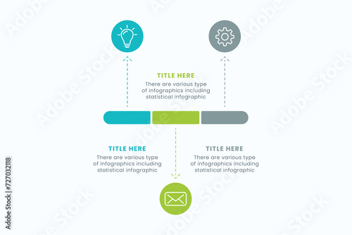 Abstract business timeline infographic design and presentation slide template design with 10 circles on timeline diagrams.