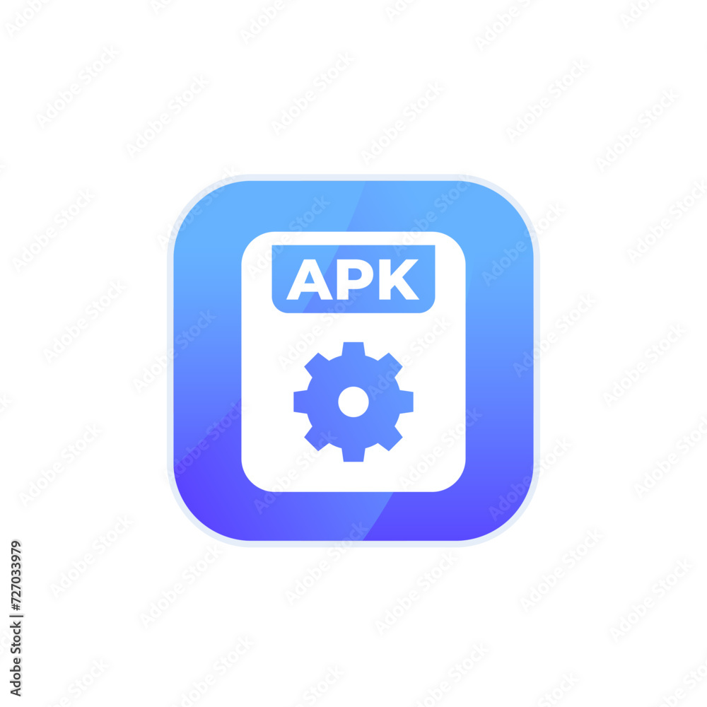 apk file vector icon for apps apk file vector icon for apps