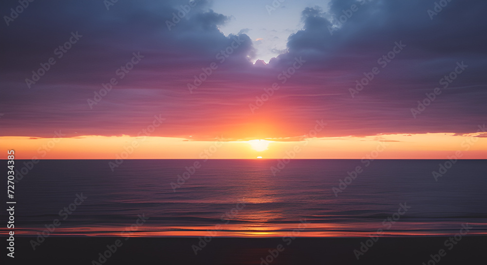 sunset sky, eco nature, pink sunset, sky, dawn, morning sky, sunset sky in the evening, dawn morning sky, sea, ocean, summer vacation, nature vacation, beautiful sunset, clouds clear weather, calm