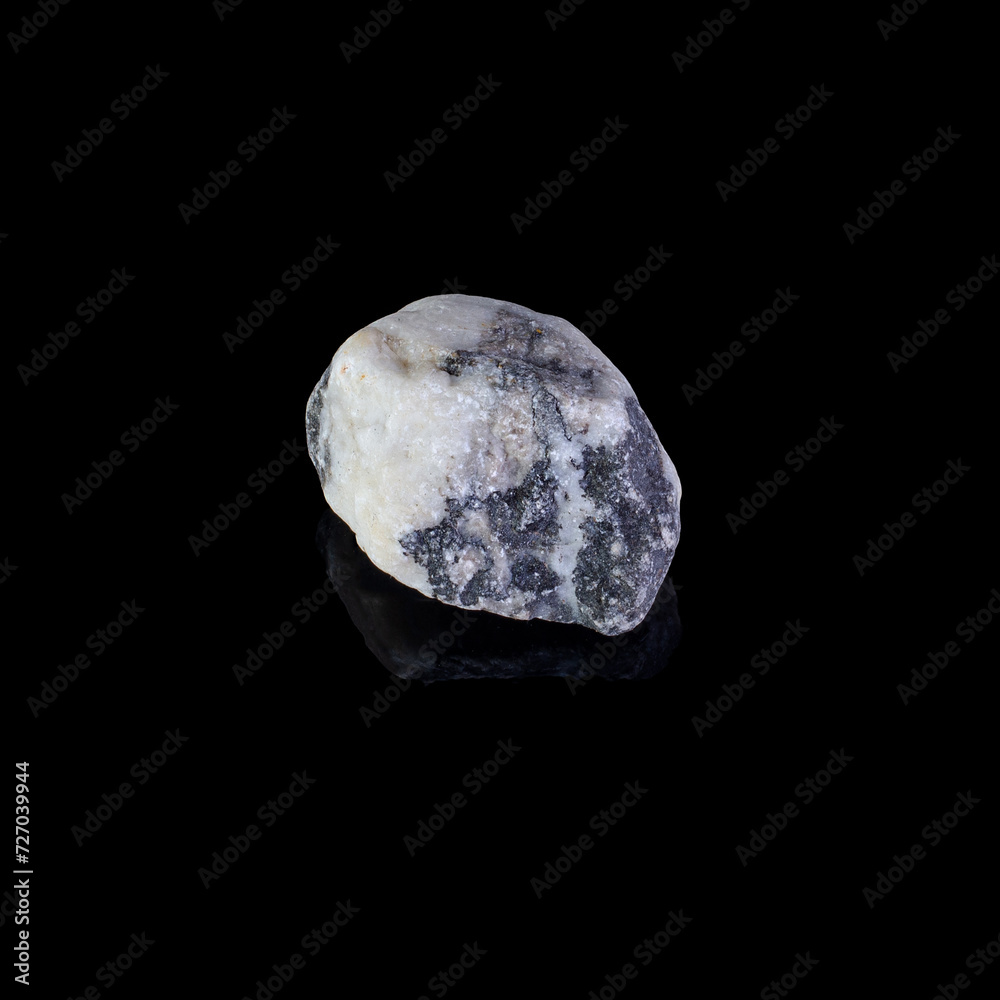 Beautiful mineral stone on a black background Beautiful mineral stone on a black background