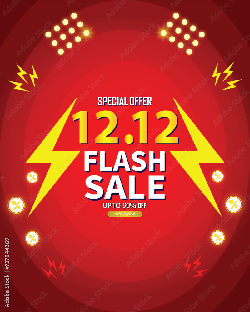 Sale banner template design . 12.12 SPECIAL OFFER, MEGA SALE, FLASH SALE Sale banner template design . 12.12 SPECIAL OFFER, MEGA SALE, FLASH SALE