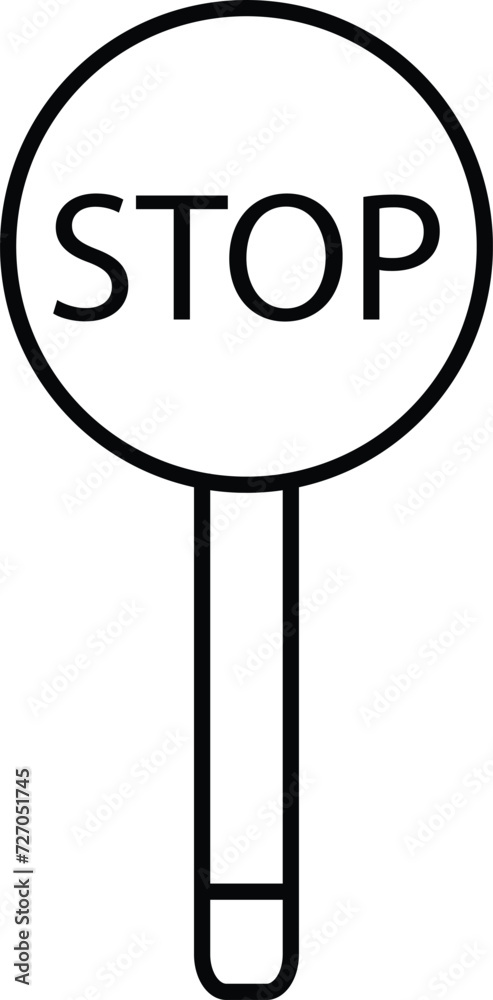 Rounded filled Editable stroke Stop Icon Rounded filled Editable stroke Stop Icon