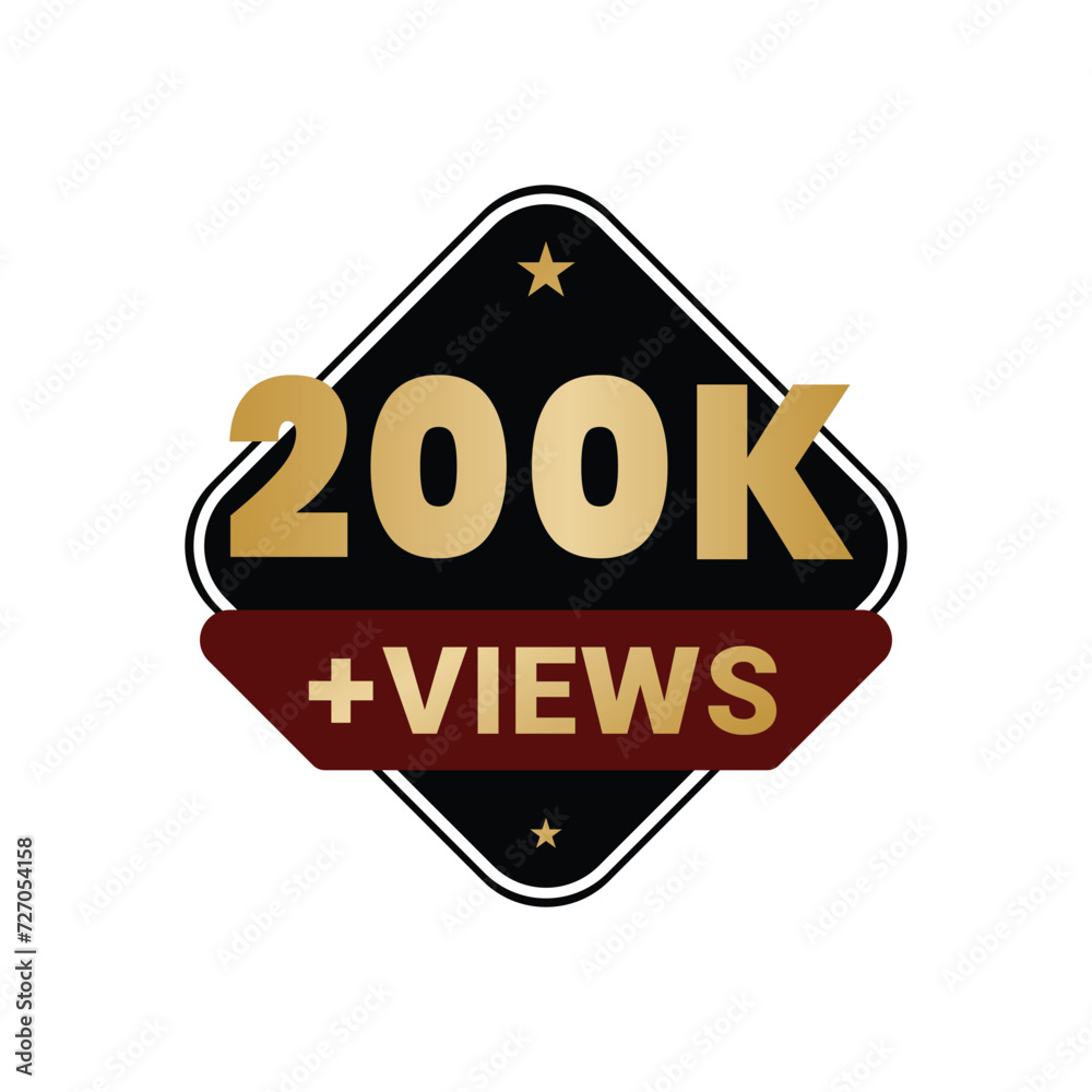 Obraz premium 200k+ Views Vectors