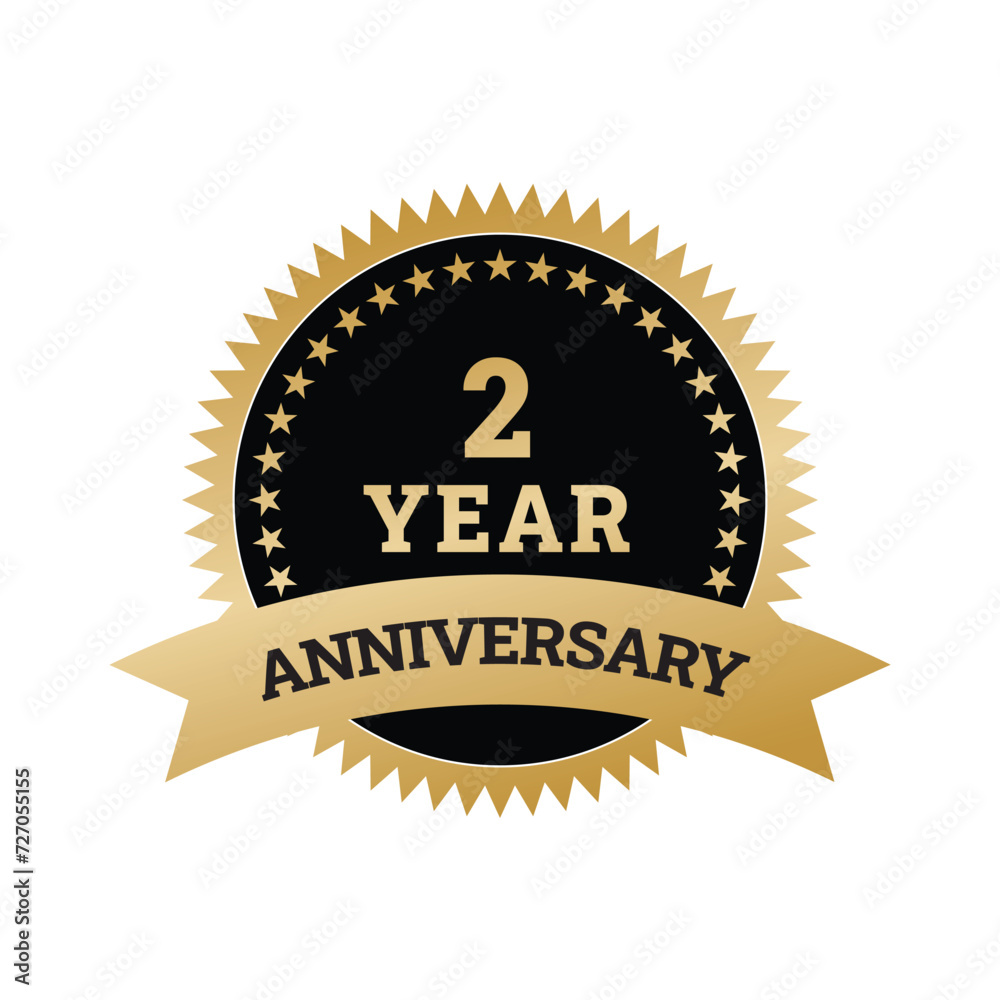 2 Year Anniversary Vectors