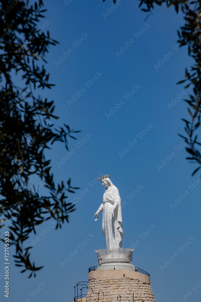 Our Lady of Lebanon statue, Harissa, Lebanon