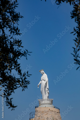 Our Lady of Lebanon statue, Harissa, Lebanon © Julian