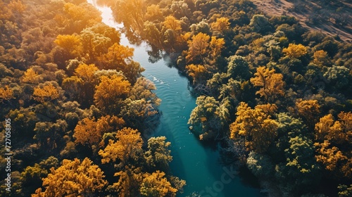 Autumnal River Serenade