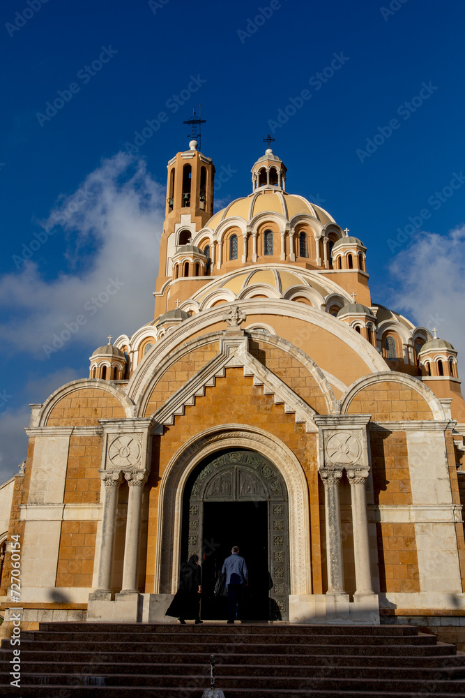 Saint Paul melkite (Greek catholic) cathedral, Harissa, Lebanon