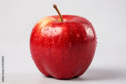 Apple isolated on white background.