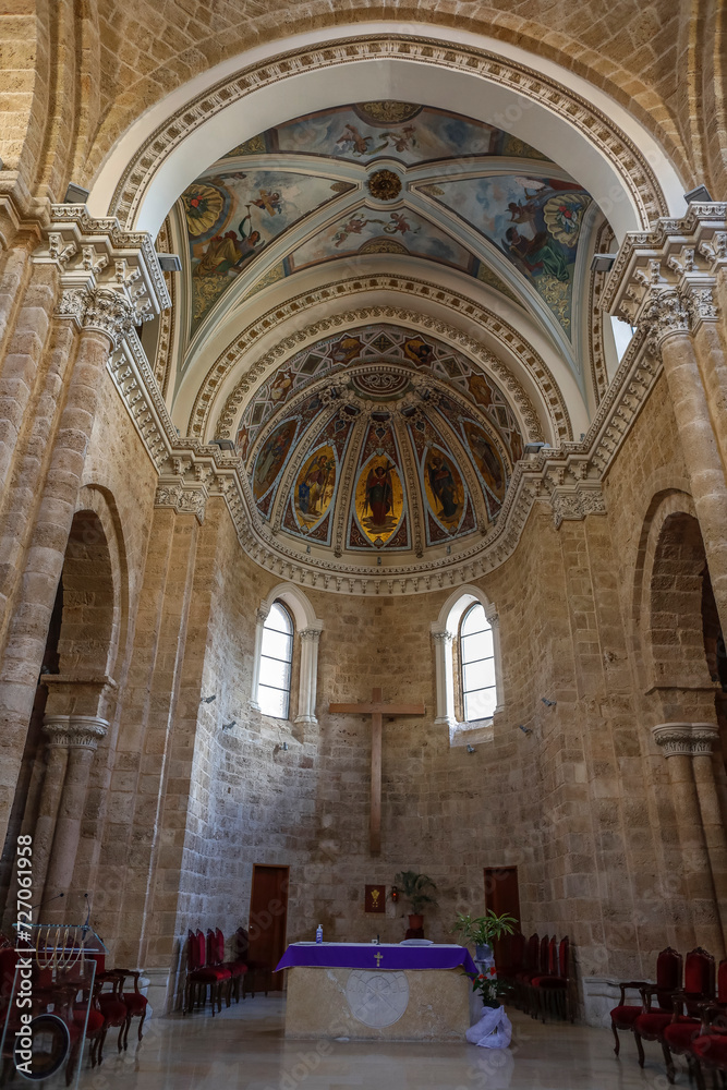 Saint Louis catholic cathedral chancel, Beirut, Lebanon