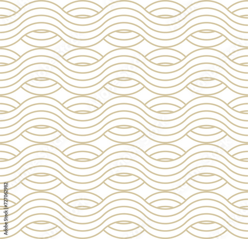 Seamless geometric abstract pattern with a modern style