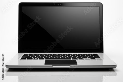 Wallpaper Mural Laptop isolated on white background. Torontodigital.ca