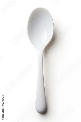 Spoon isolated on white background.
