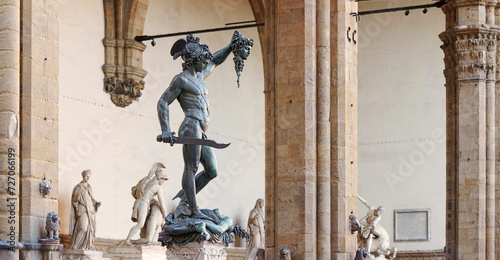 Florence, Loggia dei Lanzi, Perseus's Cellini photo