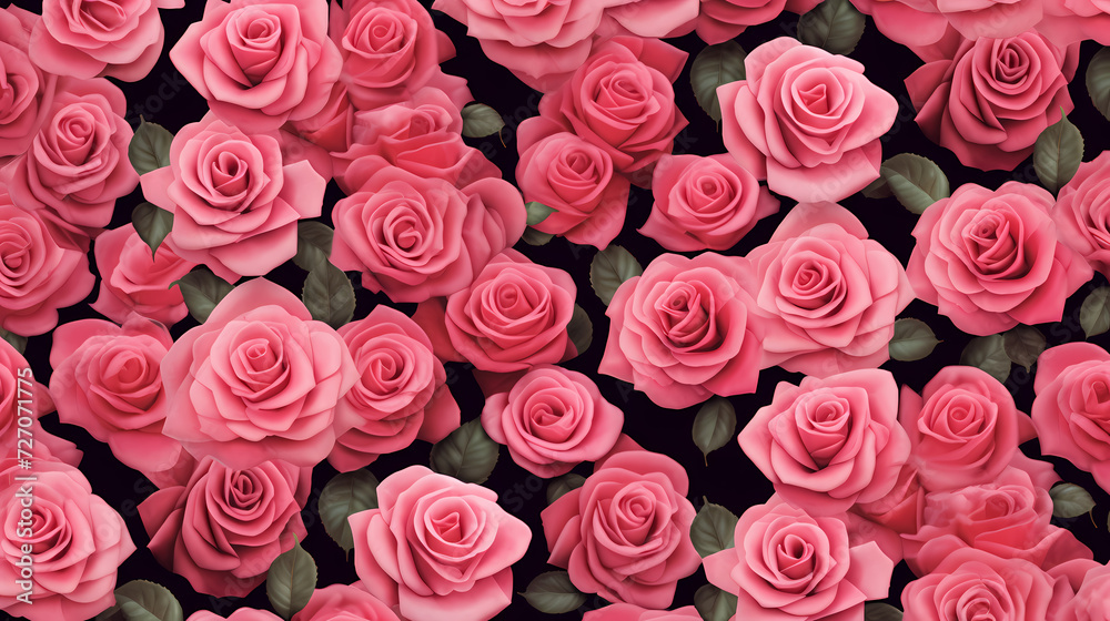 Seamless flower background, colorful flower background Seamless flower background, colorful flower background