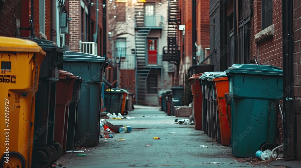 A scene of a shanty town inundated with garbage, underscoring environmental and social challenges. A scene of a shanty town inundated with garbage, underscoring environmental and social challenges.