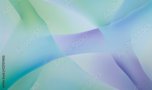 gradient abstract shape  calming hues of blue  green  and lavender  gently blending into each other
