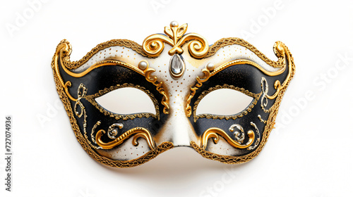 An exquisite opera carnival mask delicately crafted with intricate details, designed to captivate and intrigue. This elegant and luxurious mask is perfect for masquerade parties, balls, and
